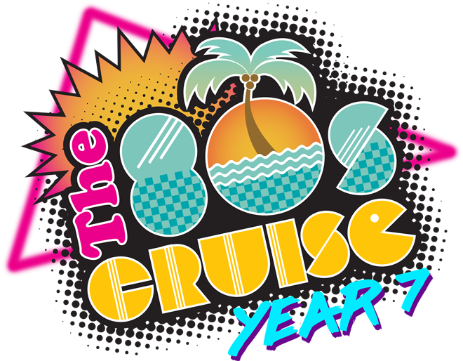 The 80s Cruise logo